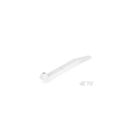 Te Connectivity Cable Tie, 12 in L, 3 in Max Bundle Dia., Natural, Nylon, 50 lb Strength 2-604751-9
